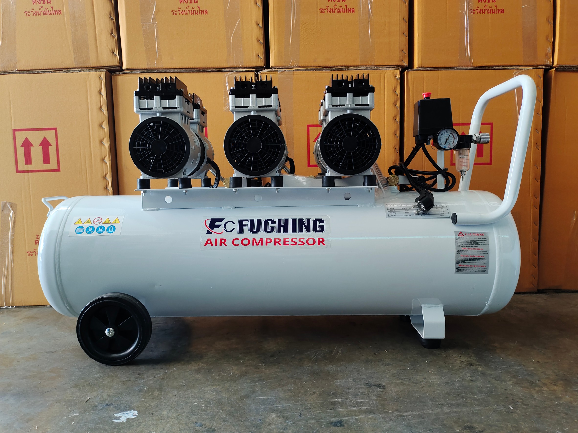 ปั๊มลม FC-Oil Free 750-100L/3