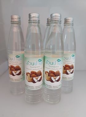 น้ำมันมะพร้าวสกัดเย็นออแกนิค 120 มล. น้ำมันมะพร้าวสกัดเย็น ปัจจัยชีวี