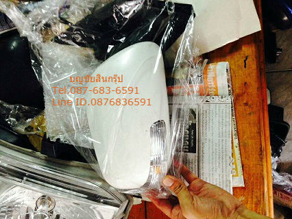 ขายกระจกมองข้าง อัลติส 08 (สีขาว)