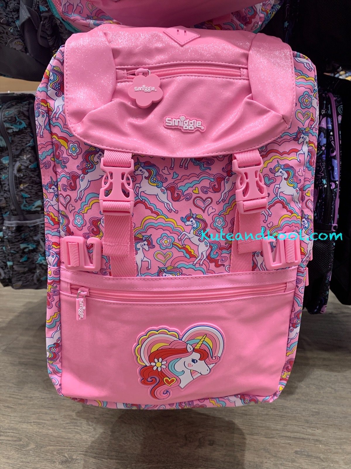 กระเป๋าสะพาย เป้ Smiggle Backpack Foldover - โพนี่