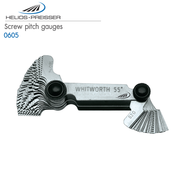 HELIOS-PREISSER,Screw pitch gauges,0605