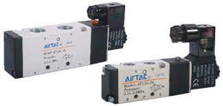 โซลินอยด์วาล์ว ลม รุ่ง 4V410-15 AC220V