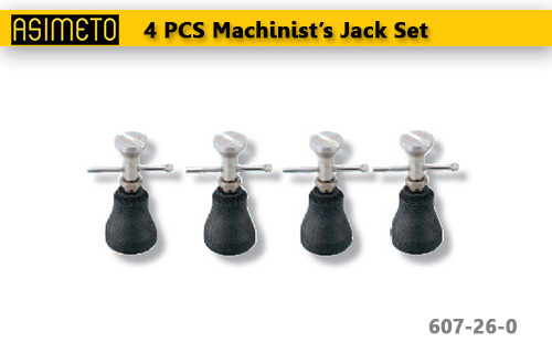 ASIMETO,P146,4 PCS Machinists Jack Set,607-26-0