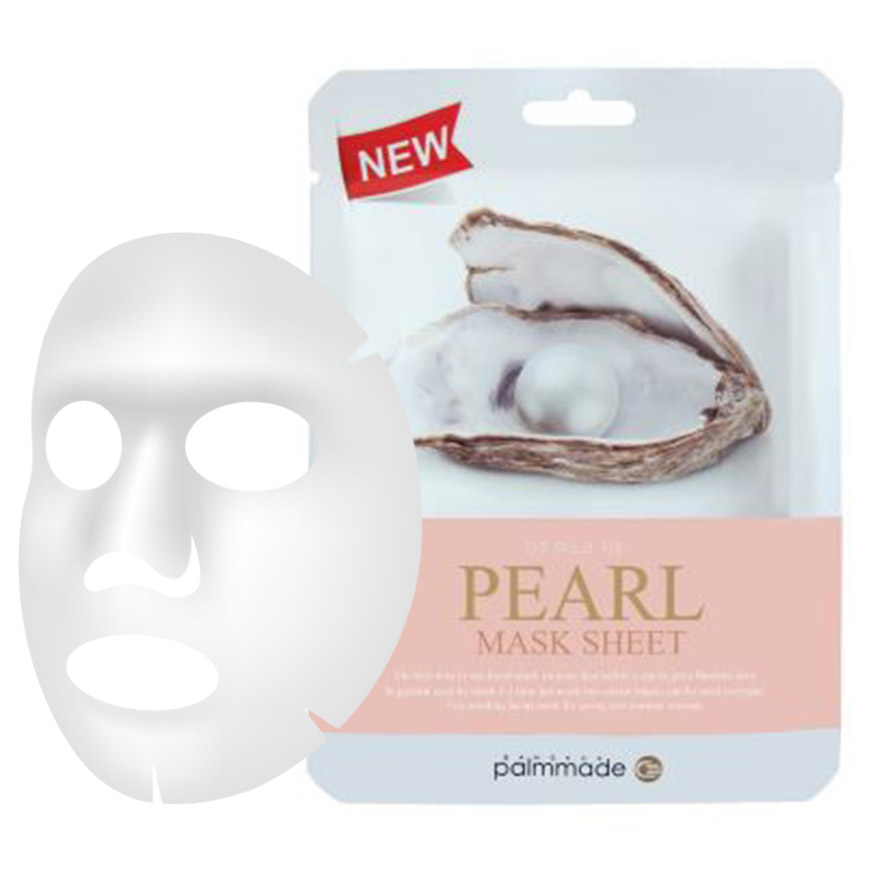 ปาล์มเมด เพิร์ล มาส์ก ชีท (12 ชิ้น) PALMMADE PEARL MASK SHEET (12 pcs)
