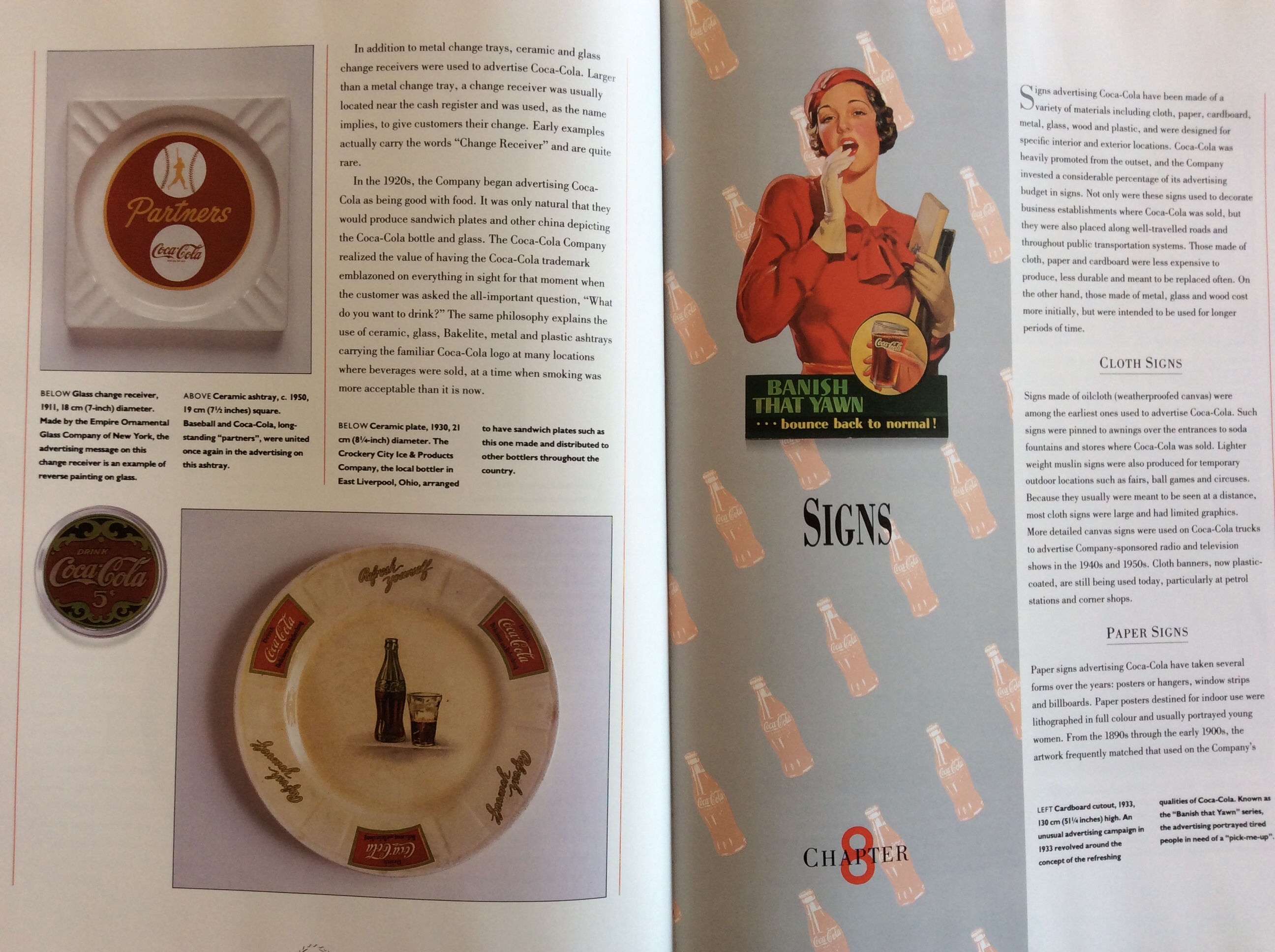 หนังสือรวมของสะสม Coca Cora