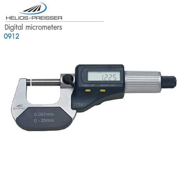 HELIOS-PREISSER,Digital micrometers,0912