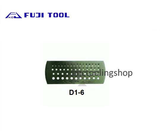 เกจวัดขนาดดอกสว่าน - Drill Gage,FUJI TOOL,D1-6