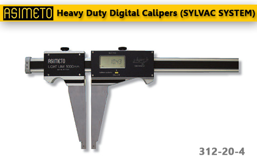 ASIMETO,P52,Heavy Duty Digital Calipers (SYLVAC SYSTEM),312-12-0