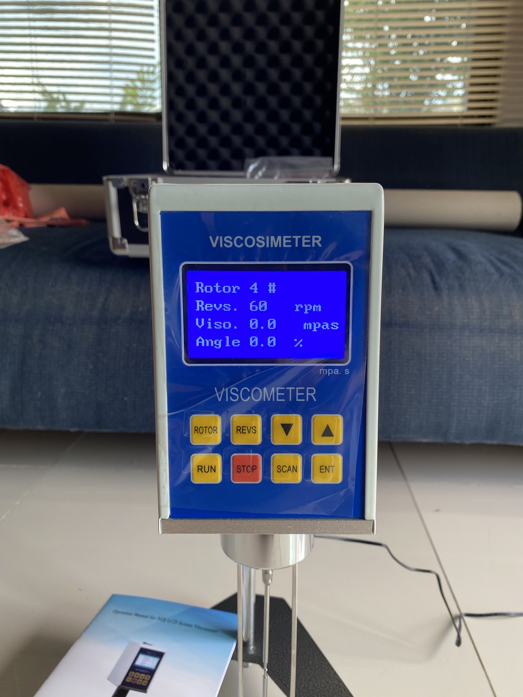 เครื่องวัดความหนืด Digital Viscometer NDJ-5S