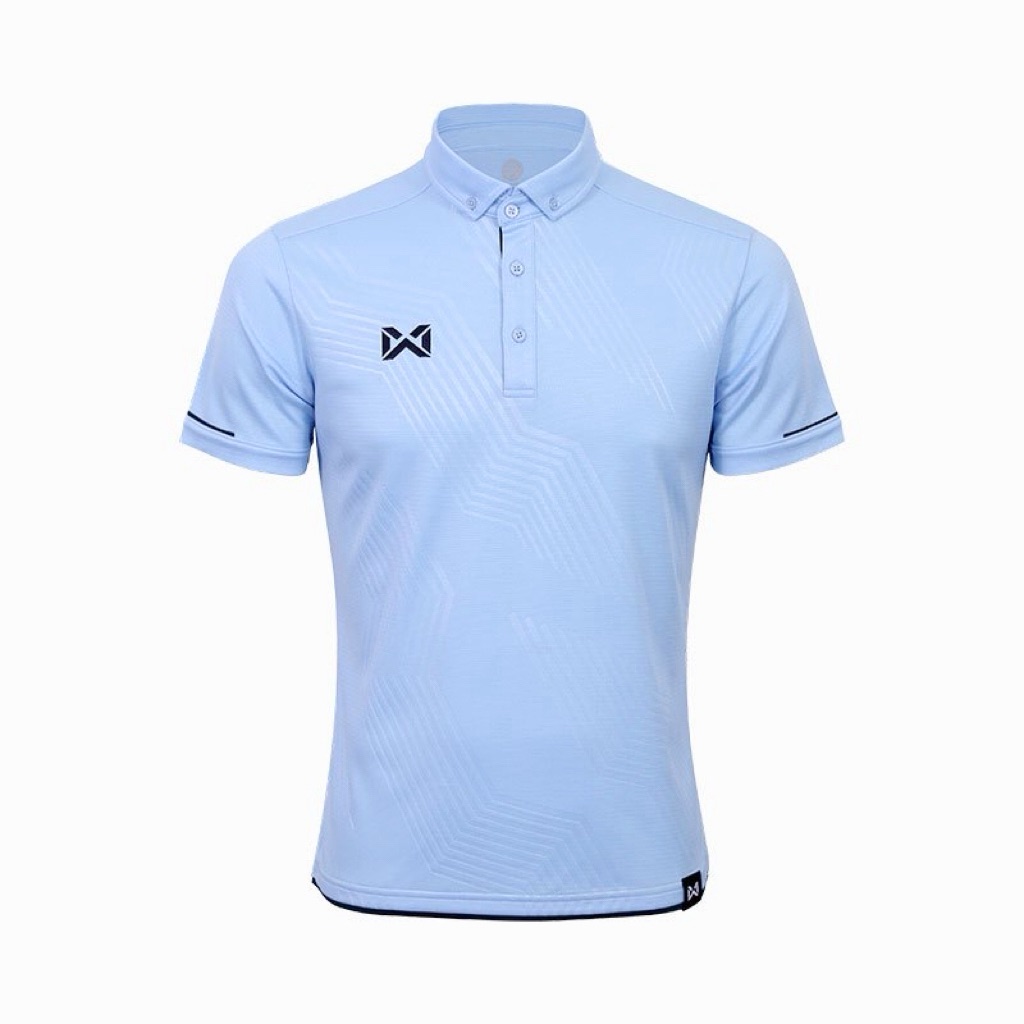 ใหม่ล่าสุด !! Warrix เสื้อโปโล เสื้อคอปก วอริกซ์ รุ่น Luminous แขนสั้น รหัส WA-253PLMCL37 สีดำ/ฟ้า/เลือดหมู/ชมพู