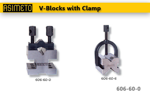 ASIMETO,P145,V-Blocks with Clamp,606-60-0