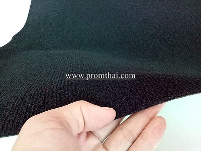 พรมขนห่วงสีดำ BU 017พรมแบ่งขาย240 บาท / เมตร