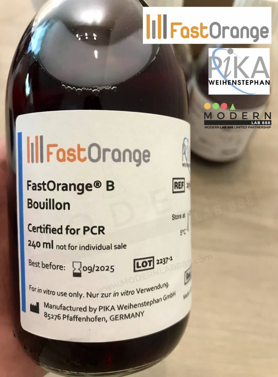 FastOrange® B Bouillon (Broth), 240ml, "Pika"