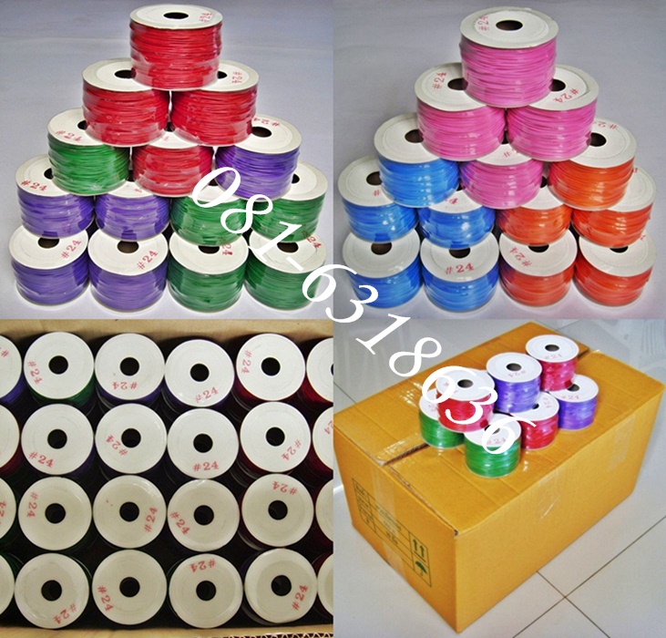 ลวดเคลือบพลาสติก ลวดหุ้มพลาสติก ลวดมัดของ ลวดมัดสินค้า ลวดมัดปากถุง ลวดมัดสายไฟ ลวดทำแมส ลวดปิดปากถุง ลวดผูกต้นไม้ ลวดผูกป้าย SKU-00209