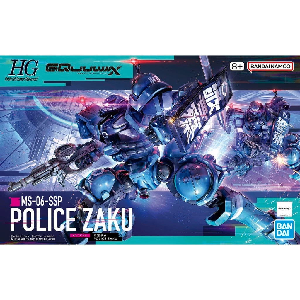Bandai HG 1/144 Police Zaku 4573102685667 C3