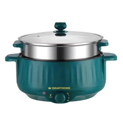 SMARTHOME กระทะไฟฟ้าอเนกประสงค์ พร้อมซึ้งนึ่ง ขนาด 2.2 ลิตร รุ่น SFP800