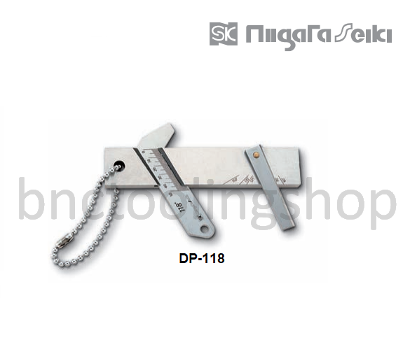 เกจวัดมุมดอกสว่าน,Drill Point Gauges,Niigataseiki,DP-118