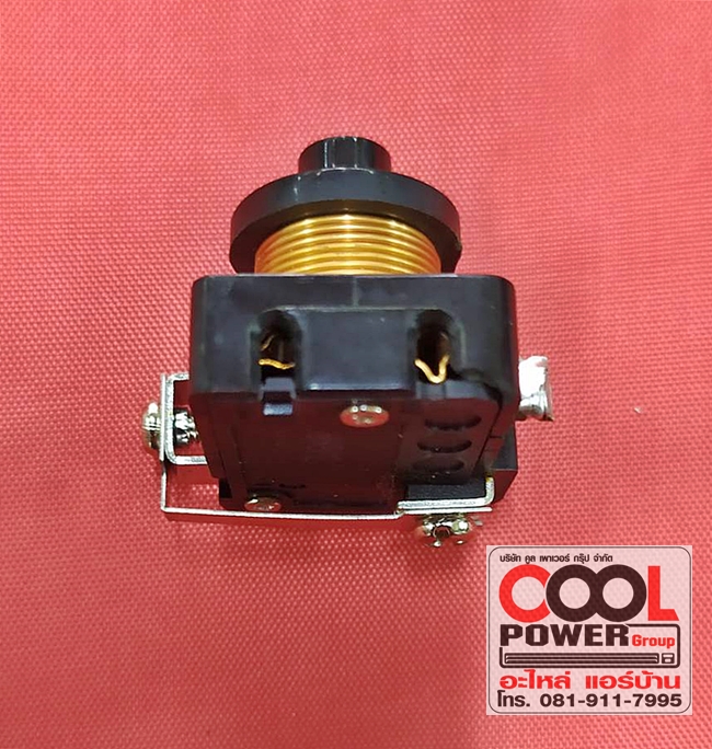 รีเลย์ตู้เย็นแบบขดลวดทองแดง ขนาด 3/8 HP.