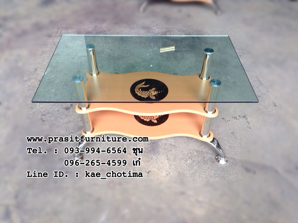 โต๊ะกลางโซฟา โต๊ะกลางกระจก