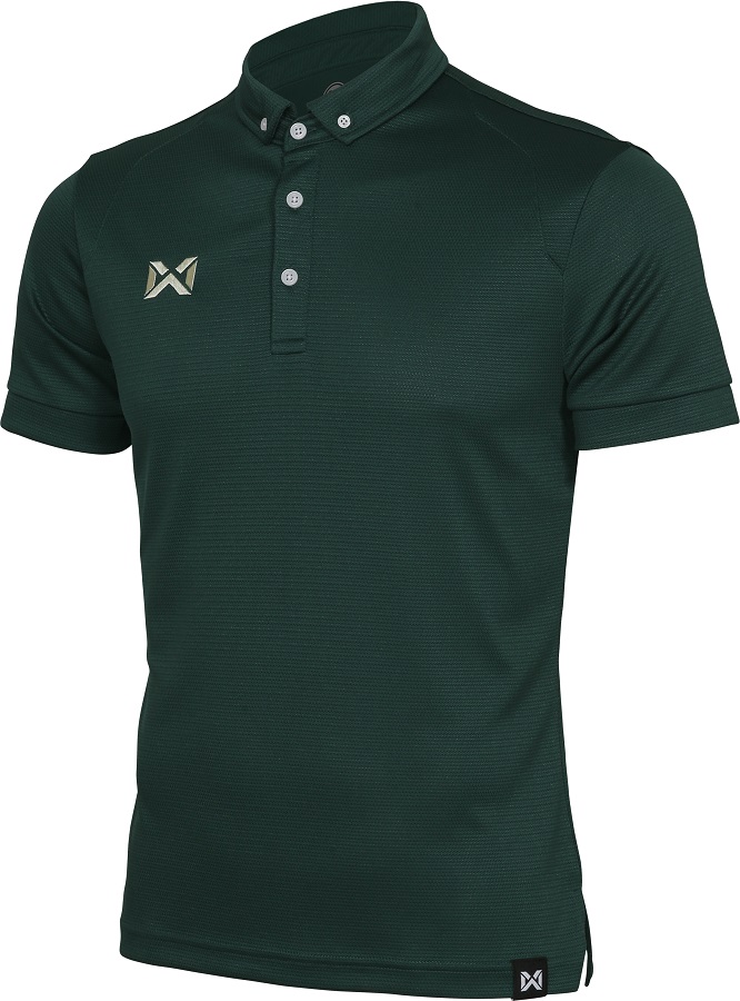 Warrix เสื้อโปโล สีล้วน รุ่น Classic Polo (WA-3315N, WA-PLAN15) สีชุดที่ 4