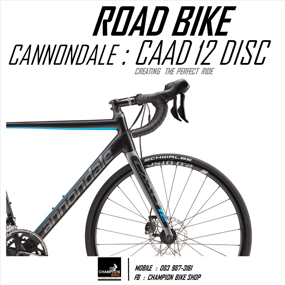 จักรยานเสือหมอบ CANNONDALE : CAAD12 DISC - 2016 ROAD BIKE
