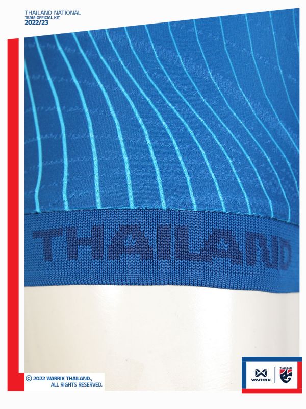 เสื้อทีมชาติไทย 2022-23 เกรดนักเตะ (Player Version) Thailand National Team Kit