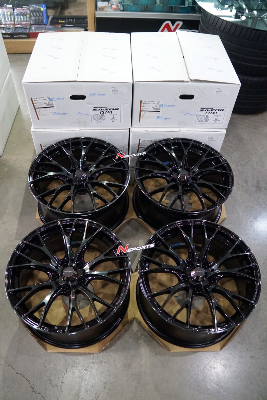 Wedssport SA20R 18x8.5+35 5-114.3