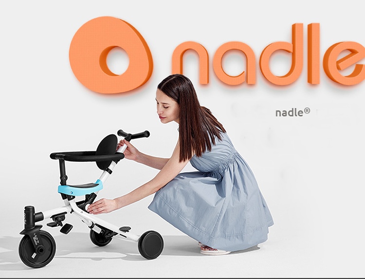 TP 21519 รถสามล้อเด็ก Nadle two-way stroller multi-function