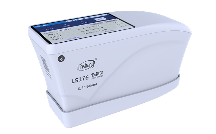 Linshang LS176, Spectrophotometer, Full spectrum LED light source with balanced spectral distribution in the visible light range.Spectrophotometer , Spectrophotometers LS176 D/8°, High Accuracy Whiteness and Yellowness Spectral Reflectance Curves APP Soft