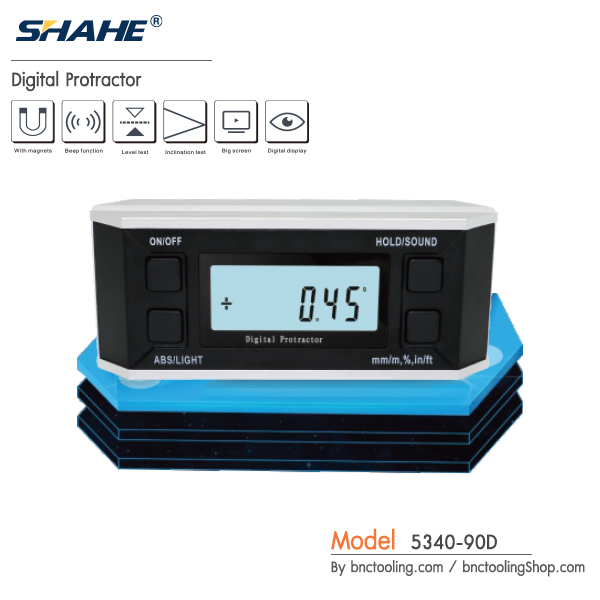 SHAHE,Digital Protractor ,5340-90D