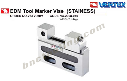 VERTEX,EDM Tool Marker Vise (STAINESS),VSTV-50W