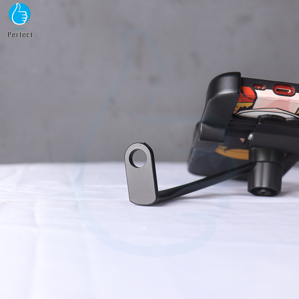 ที่จับโทรศัพท์มอเตอร์ไซค์ Motorcycle Holder ที่จับโทรศัพท์ จักรยานยนต์ ขาจับโทรศัพท์มอเตอร์ไซค์ หมุนได้ 360 องศา By Millionperfect รุ่น MB - 003