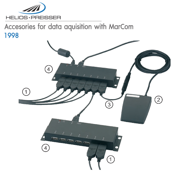 HELIOS-PREISSER,Accesories for data aquisition with MarCom,1998 720