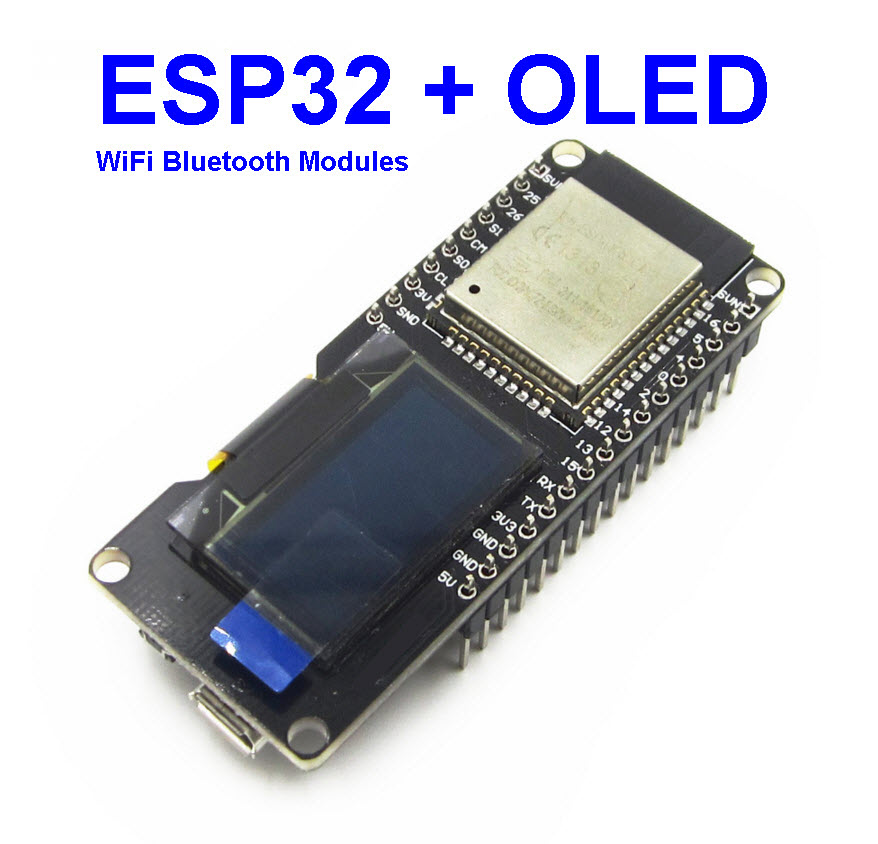 Lolin ESP32 OLED wemos ESP32 OLED WiFi and Bluetooth Modules