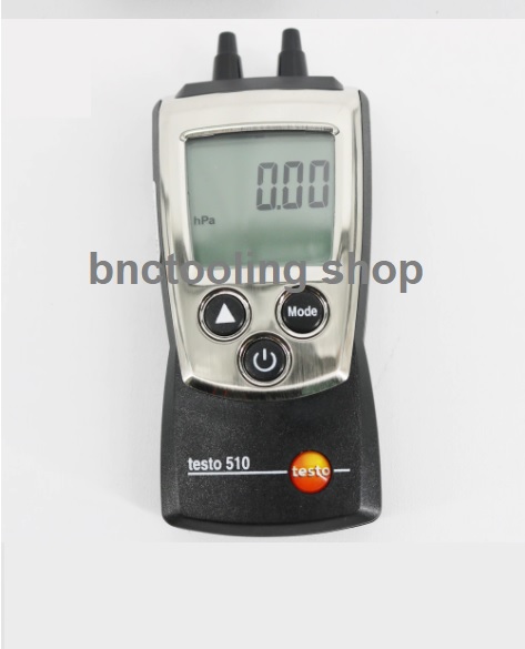 เครื่องวัดความดัน มาโนมิเตอร์ (Manometer), Testo 510 Digital Auto-Ranging Pressure Differiental Manometer Meter 0 to 100 hPa,Temperature Compensation.
