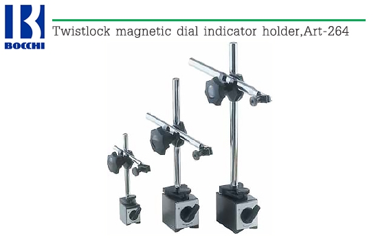 BOCCHI,Twistlock magnetic dial indicator holder,Art-264