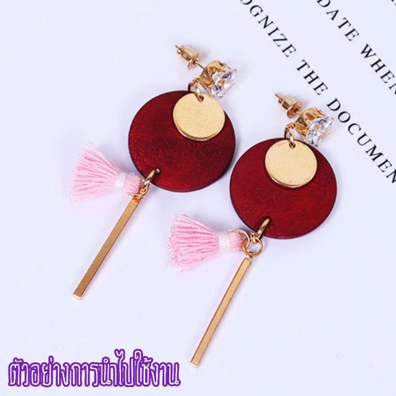 Diy อะไหล่ต่างหู ก้านหัวเพชร 6 มิล แพ็ค 20,50 ชิ้น Mukie shop มุกี้ ช้อป
