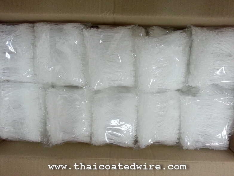 สายคล้องป้ายสินค้า สายรัดหนวดกุ้ง