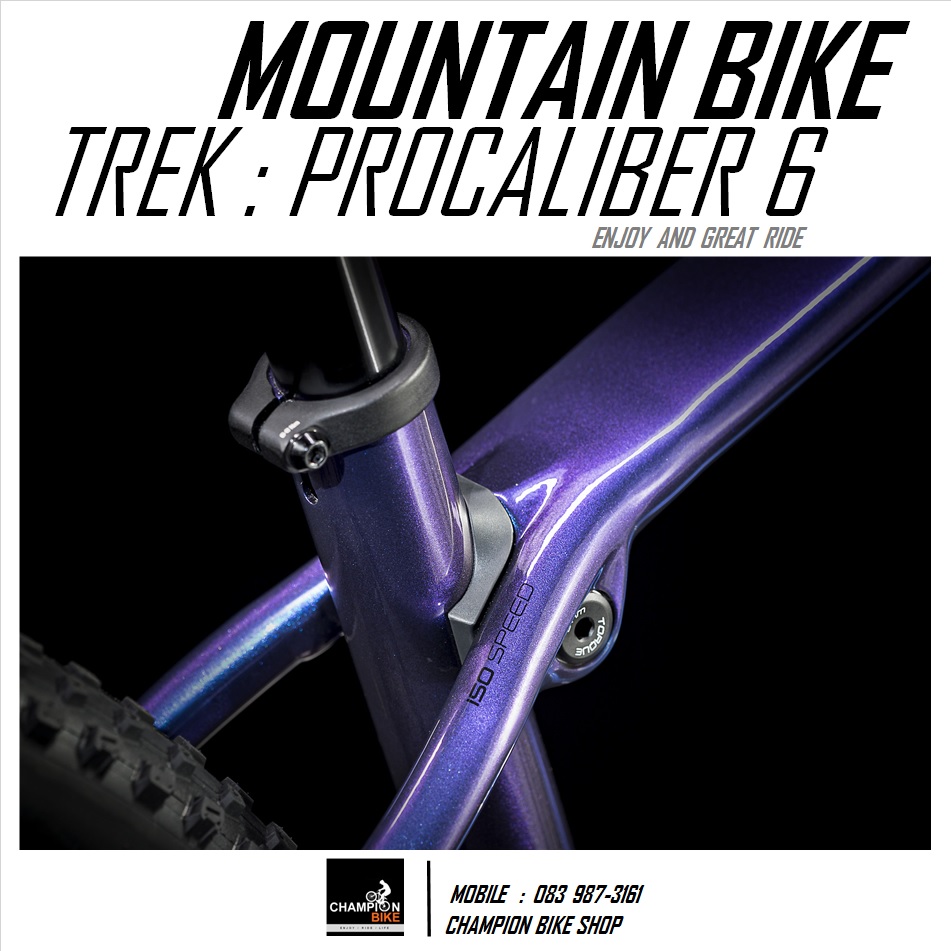 จักรยานเสือภูเขา TREK : PROCALIBER 6 MOUNTAIN BIKE - 2020 สีม่วง-ดำ