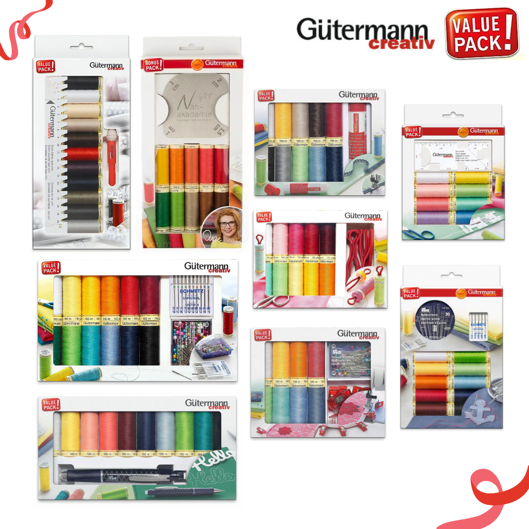 Gutermann Set ด้ายเย็บพร้อมอุปกรณ์ Made in Germany