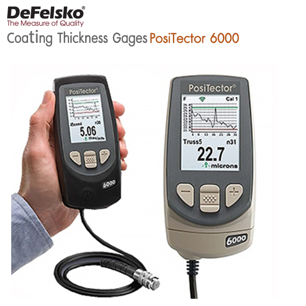 DeFelsko,Coating Thickness Gauge,เครื่องวัดความหนาสี,PosiTect 6000