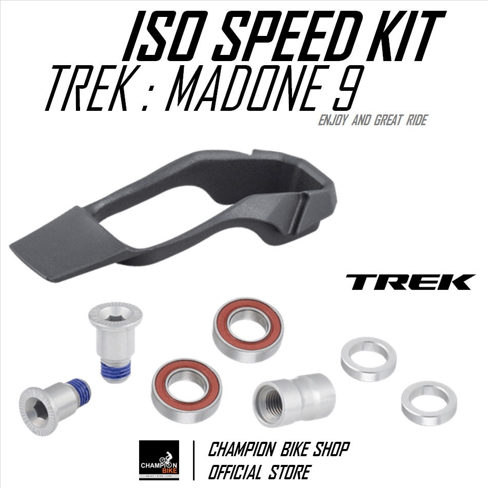 ISOSPEED MADONE9 อะไหล่ชุด ISO SPEED + ยางกันฝุ่น เฟรมTREK MADONE 9 / SL / 9.0 / 9.2 / 9.5 / 9.9 / RSL FRAME SPARES PARTS ISO SPEED SET