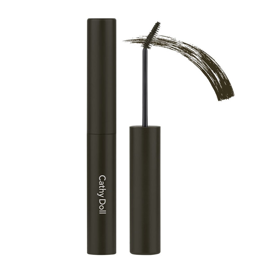 Cathy Doll Get Set Go Browcara 3.2g #05 MATCHA ASHBROWN เคที่ดอลล์ มาสคาร่าย้อมสีคิ้ว เก็ตเซ็ทโกบราวคาร่า 3.2g สี 05 MATCHA ASHBROWN