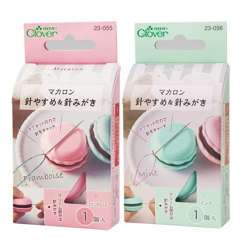 Clover macaron หมอนเข็ม พร้อมที่ฝนเข็ม ญี่ปุ่นแท้