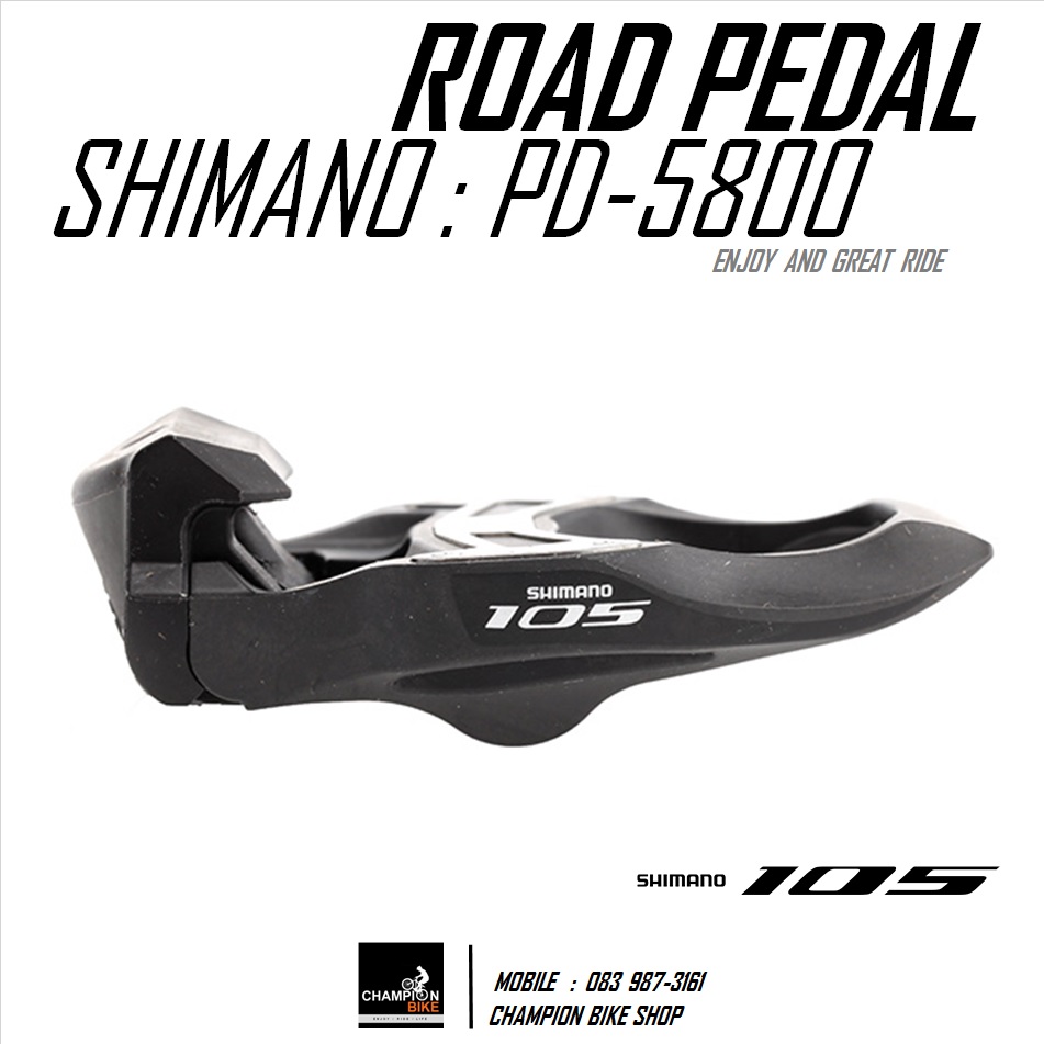 บันไดเสือหมอบ SHIMANO : 105 PD-5800 CARBON ROAD PEDAL
