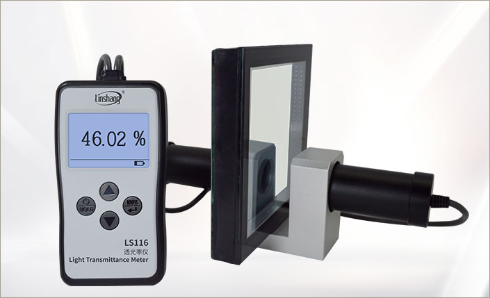 LINSHANG LS116,Visible Light Transmittance Meter, Polycarbonate Laminated Glass Range: 0.001%-99.8% Parallel, Light Path High Precision LS116,