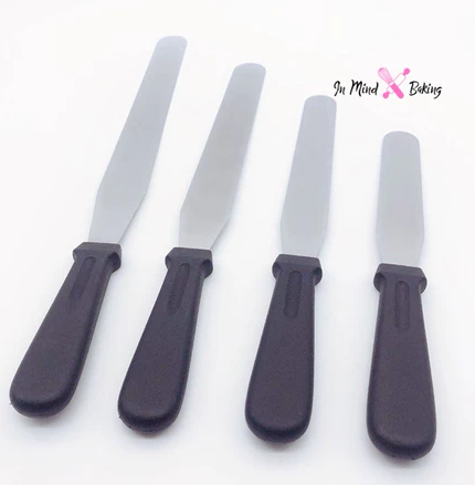 สปาตูล่าสแตนเลส ด้ามจับพลาสติก แบบตรง/แบบงอ