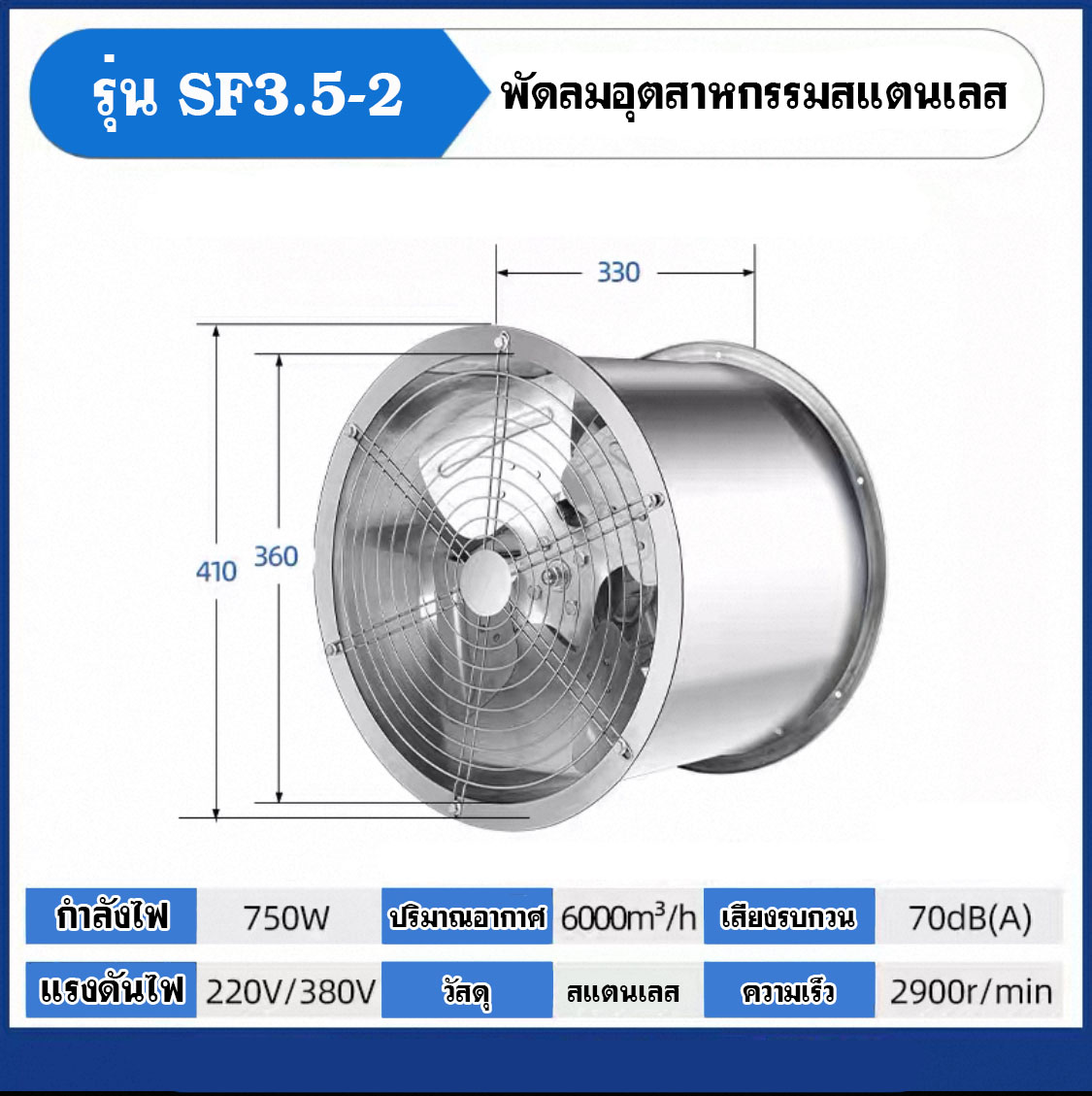 พัดลมอุตสาหกรรม 30