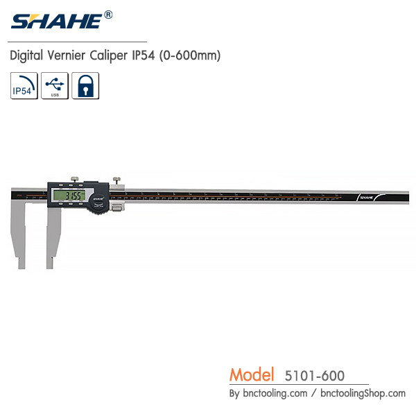 SHAHE,Digital Vernier Caliper IP54 (0-600mm),5101-600