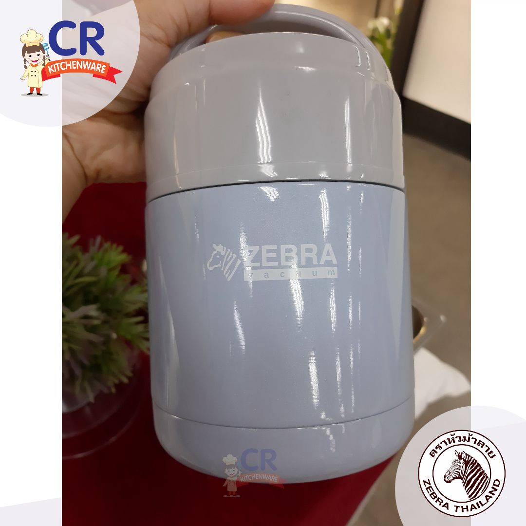 Zebra กระติกอาหารสุญญากาศ Happy Meal 0.6 ลิตร ตราหัวม้าลาย